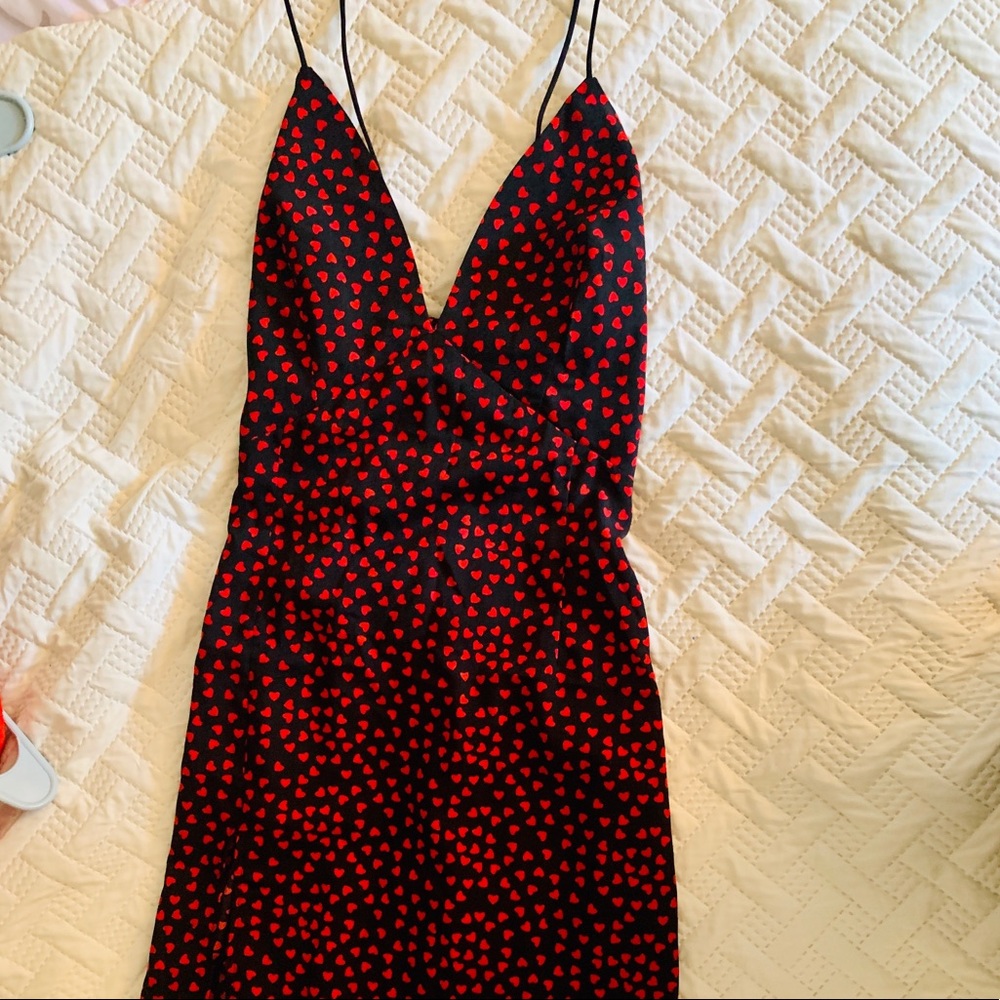 Heart Midi Dress sizeL
